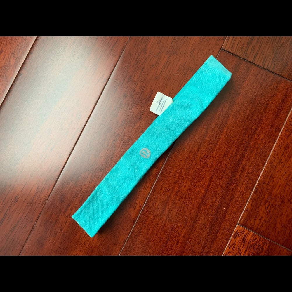 Lulu lemon head band, turquoise